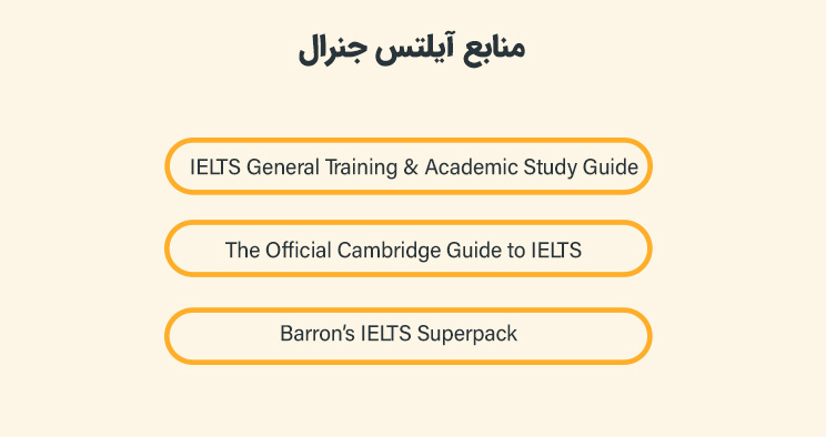 منابع آیلتس جنرال