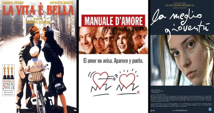 بهترین فیلم ها برای یادگیری زبان ایتالیایی برای سطح متوسط
