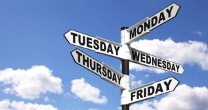 روز های هفته