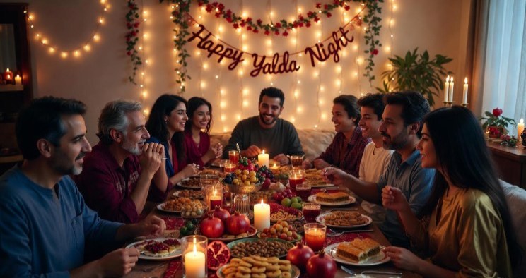 تبریک یلدا به زبان های مختلف