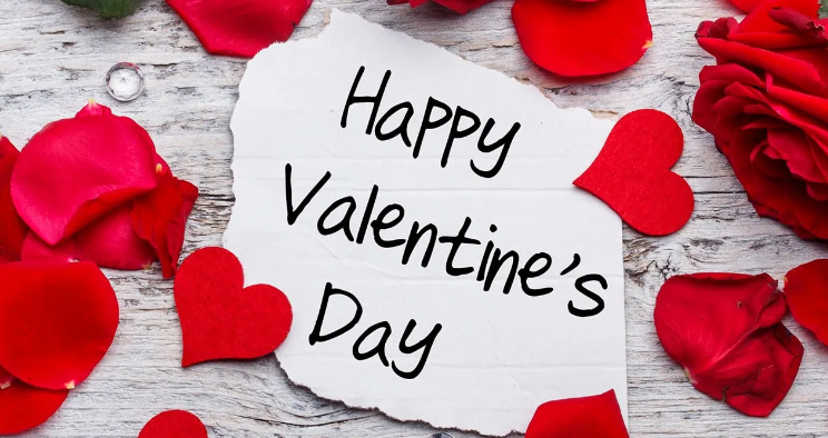 ولنتاین مبارک به زبان