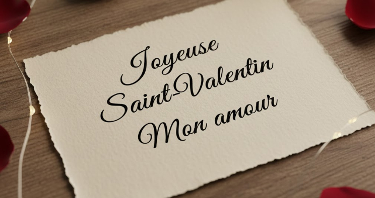 ولنتاین مبارک به زبان