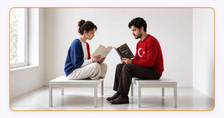 مقایسه زبان فرانسوی و ترکی استانبولی